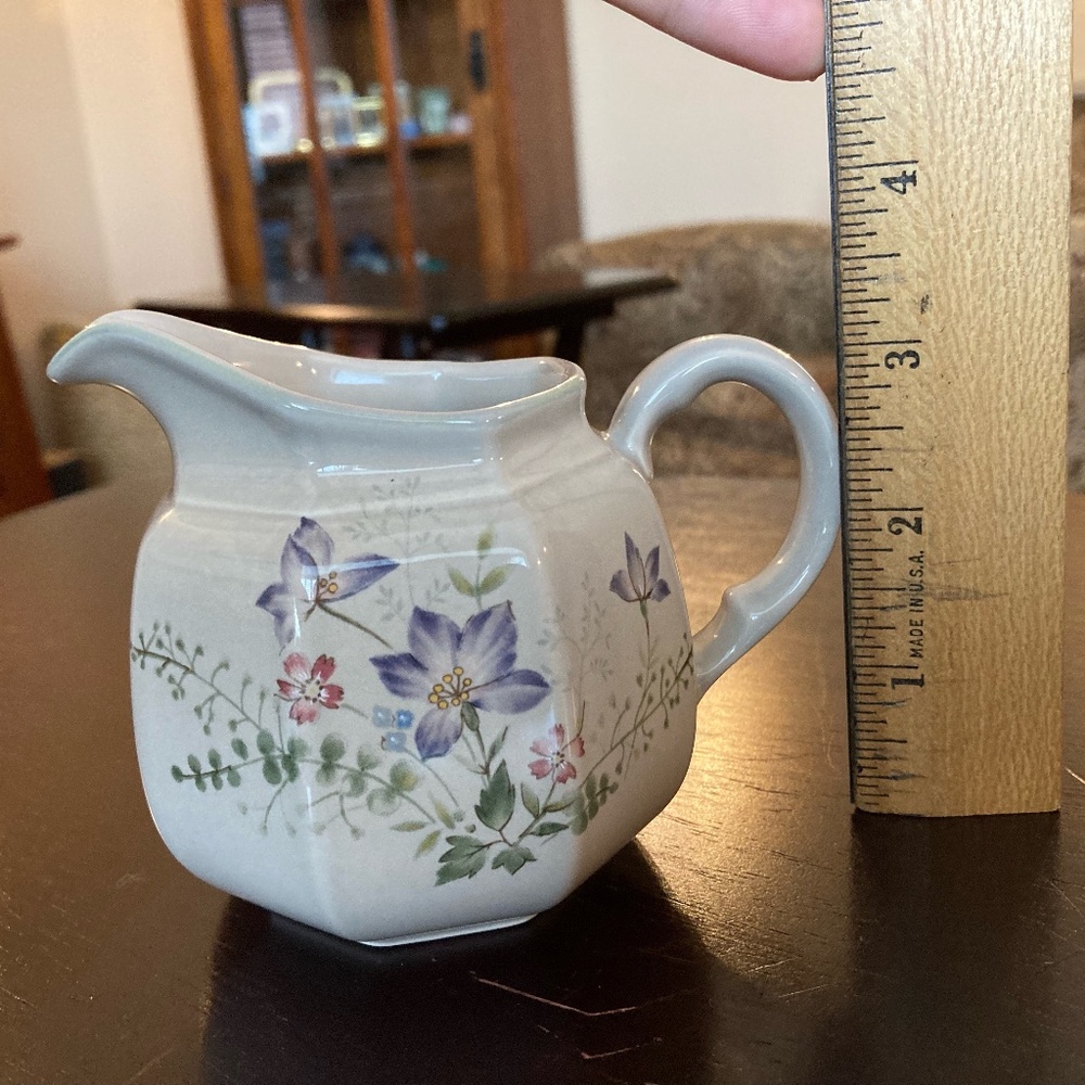 Mikasa Creamer with Floral Pattern from the Natural Charm Series